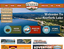 Tablet Screenshot of norfork.com